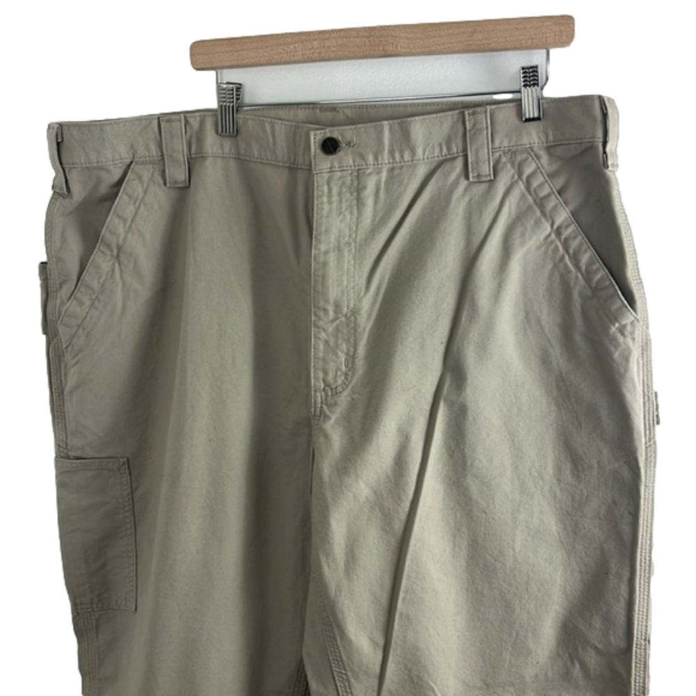 Carhartt Tan Loose Original Fit Cotton Cargo Pants